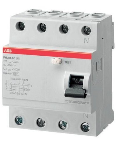 FH204 AC-40/0,03 (2CSF204004R1400). Выключатель дифференциального тока (УЗО). ABB в Чите