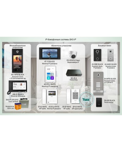 ДМФ-004. IP-домофонные системы BAS-IP. BAS-IP в Чите