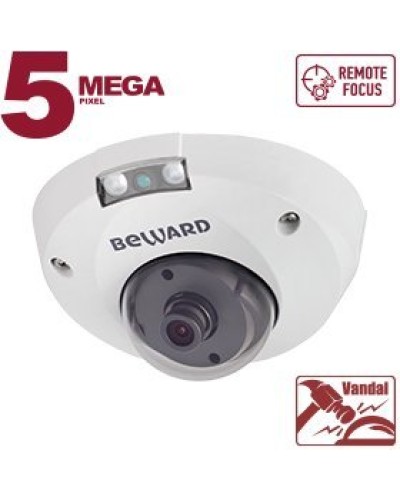 B5320DMR (2.8мм). Видеокамера IP купольная. Beward в Чите