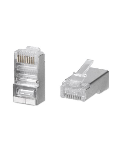 8P8C-SH-C6 (100 шт) (7245c). Разъем RJ-45. CABEUS в Чите