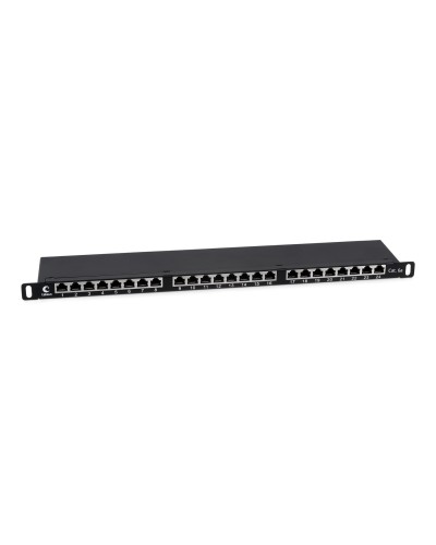 PLHD-24-Cat.6a-SH-Dual-0,5U (9652c): Патч-панель 19" в Чите