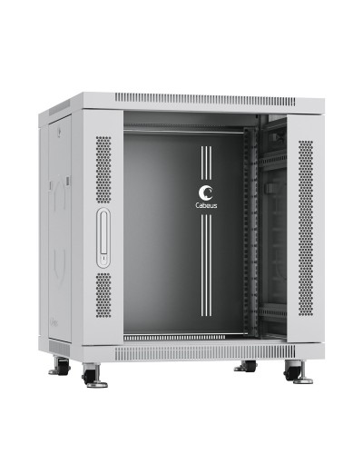 SH-05C-12U60/80 (7646c). Шкаф телекоммуникационный 19 напольный 12U. CABEUS в Чите