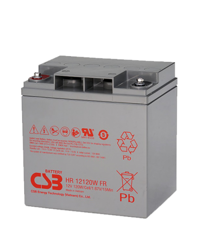 CSB HR 12120W FR. Аккумулятор герметичный свинцово-кислотный. CSB в Чите