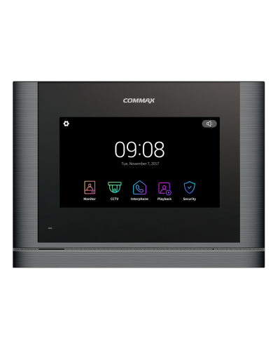 CDV-704MF/XL (темное серебро). Монитор видеодомофона цветной. Commax в Чите