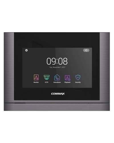 CDV-1024MA (темное серебро). Монитор видеодомофона цветной. Commax в Чите