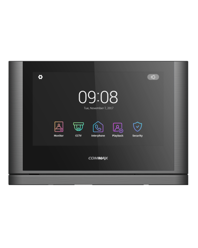 CDV-1024MA/XL (темное серебро) Black Smog. Монитор видеодомофона цветной. Commax в Чите