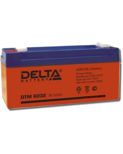 Delta DTM 6032. Аккумулятор герметичный свинцово-кислотный. Delta в Чите