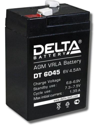 Delta DT 6045. Аккумулятор герметичный свинцово-кислотный. Delta в Чите