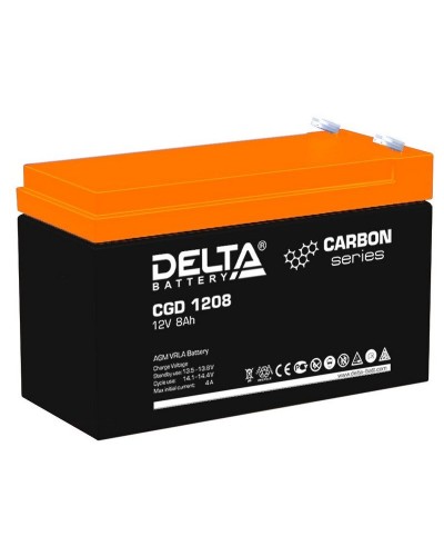 Delta CGD 1208. Аккумулятор герметичный свинцово-кислотный. Delta в Чите