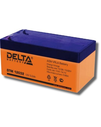 Delta DTM 12032. Аккумулятор герметичный свинцово-кислотный. Delta в Чите