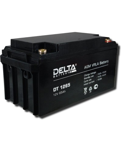 Delta DT 1265. Аккумулятор герметичный свинцово-кислотный. Delta в Чите