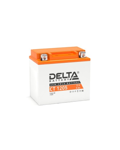 Delta CT 1205. Аккумулятор герметичный свинцово-кислотный стартерный. Delta в Чите