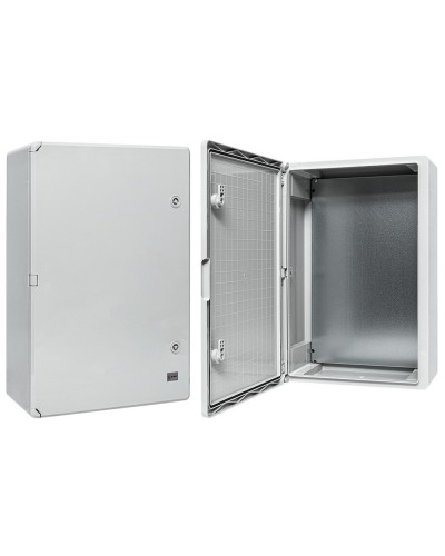 Бокс пластиковый с монтажной платой 600х400х200 IP65 PROxima (PB65MP008). Бокс пластиковый антивандальный. EKF в Чите