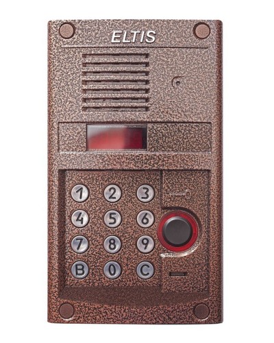 DP300-RD24 (медь). Блок вызова домофона. ELTIS в Чите