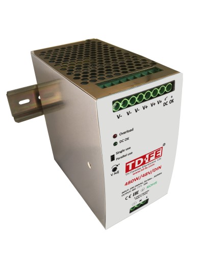 480W/48V/DIN. Блок питания. FARADAY в Чите