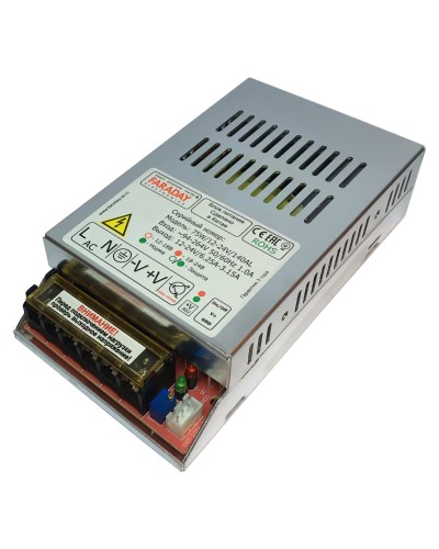 75W/12-24V/140AL. Импульсный блок питания. FARADAY в Чите