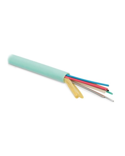 FO-MB-IN-503-12-LSZH-AQ. Кабель волоконно-оптический многомодовый. Hyperline в Чите