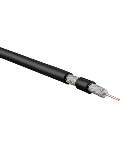 COAX-RG6-CU-100. Кабель коаксиальный. Hyperline в Чите