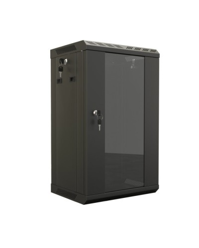 TDB-6U-GP-RAL9004. Шкаф телекоммуникационный 10 настенный, 6U. Hyperline в Чите