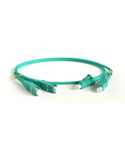 FC-D2-503-LC/PR-SC/PR-H-2M-LSZH-AQ. Патч-корд волоконно-оптический многомодовый. Hyperline в Чите