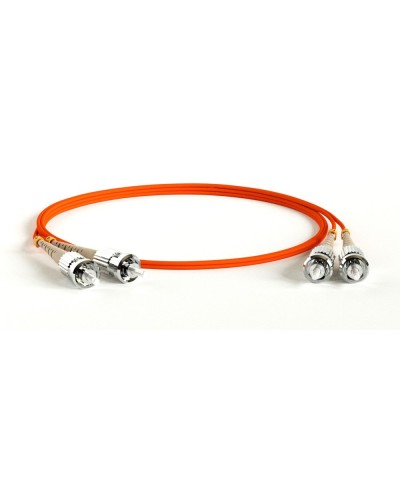 FC-D2-50-ST/PR-ST/PR-H-1M-LSZH-OR. Патч-корд волоконно-оптический многомодовый. Hyperline в Чите