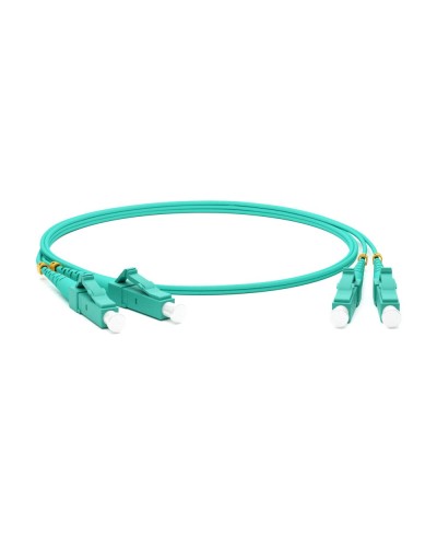 FC-D2-503-LC/PR-LC/PR-H-3M-LSZH-AQ. Патч-корд волоконно-оптический многомодовый. Hyperline в Чите