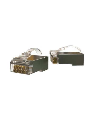 PLEZ-8P8C-UA-C5-SH-100 (100 шт). Разъем RJ-45. Hyperline в Чите
