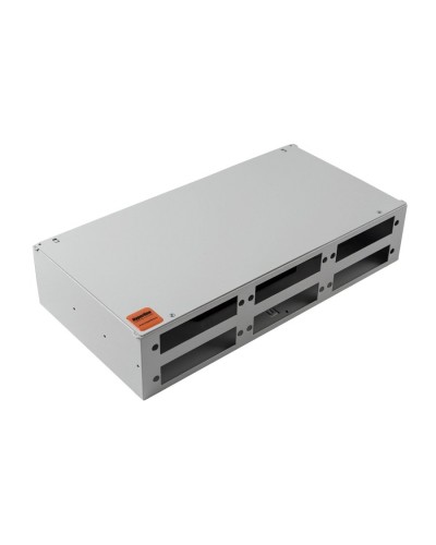 FO-19R-2U-6xSLT-W140H42-48UN-GY. Кросс оптический 19. Hyperline в Чите