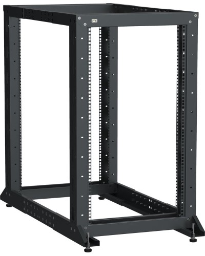 LF05-20U61-2GM. Стойка 2-рамная 20U 600х600-1000мм черная. ITK в Чите