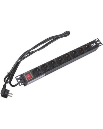 PH12-8D1-P. Блок розеток 19”. ITK в Чите