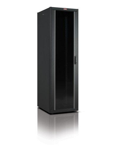 LN-DB22U6080-BL-111-F. Шкаф телекоммуникационный 19 напольный 22U. LANDE в Чите