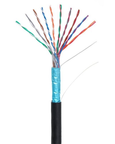 F/UTP 10pair, Cat5, Out, PE (EC-UF010-5-PE-BK-3). Кабель «витая пара» (LAN) для структурированных систем связи. NETLAN в Чите