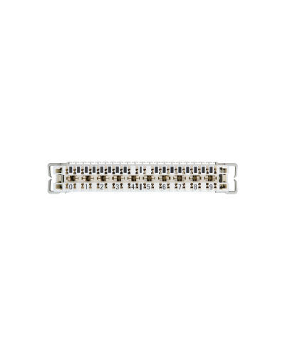 NMC-PL10-DU-10 (10 шт). Плинт размыкаемый, (0...9), крепление под кронштейн и круглые направляющие. NIKOMAX в Чите