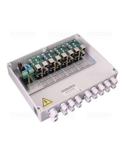 SP-IP8/1000PW. Устройство грозозащиты цепей Ethernet. OSNOVO в Чите