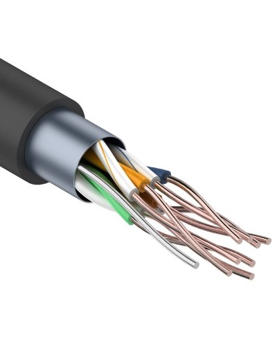 F/UTP 4PR 24AWG CAT5e OUTDOOR 305м CCA PROCONNECT (01-0146-3). Кабель «витая пара» (LAN) для структурированных систем связи. PROCONNECT в Чите