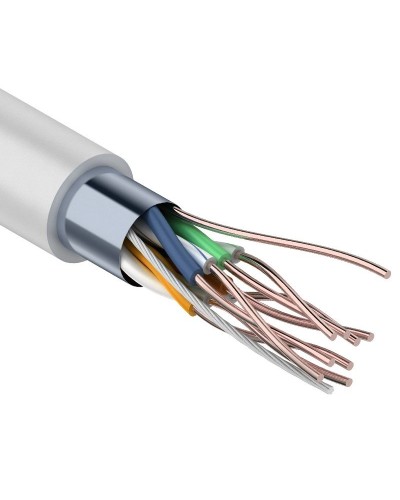 F/UTP 4PR 24AWG CAT5e 305м REXANT (01-0143). Кабель «витая пара» (LAN) для структурированных систем связи. Rexant в Чите