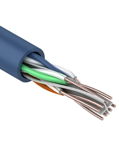 U/UTP 4PR 23AWG CAT6 305м REXANT (01-0047). Кабель «витая пара» (LAN) для структурированных систем связи. Rexant в Чите