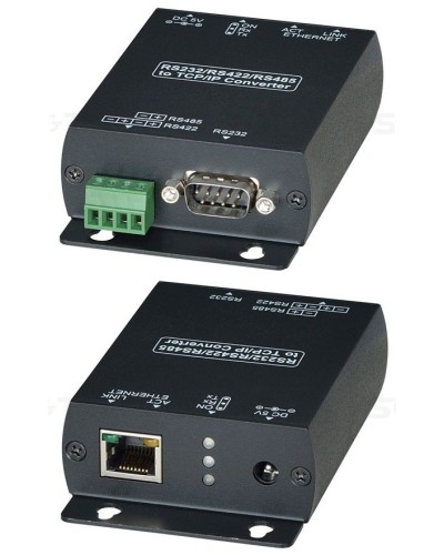 RS007. Преобразователь интерфейса RS485/RS422/RS232 в Ethernet. SC&T в Чите