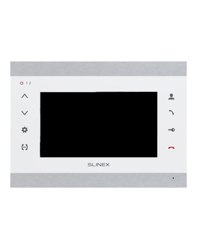 SL-07N Cloud (Silver+White). Монитор домофона цветной с функцией «свободные руки». SLINEX в Чите