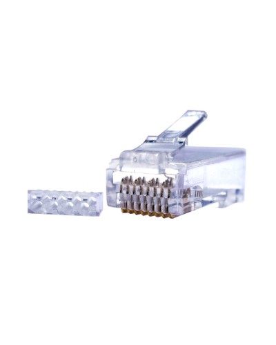 Коннекторы 8P8C UTP Cat.6 50U (RJ-45) (100шт) (10-0208). Разъем RJ-45. SUPRLAN в Чите