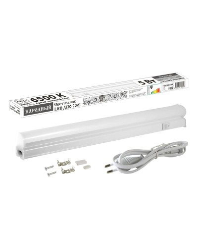 ДПО 2001 5 Вт, 6500К, IP40 (SQ0329-0112). Светильник LED. TDM ЕLECTRIC в Чите
