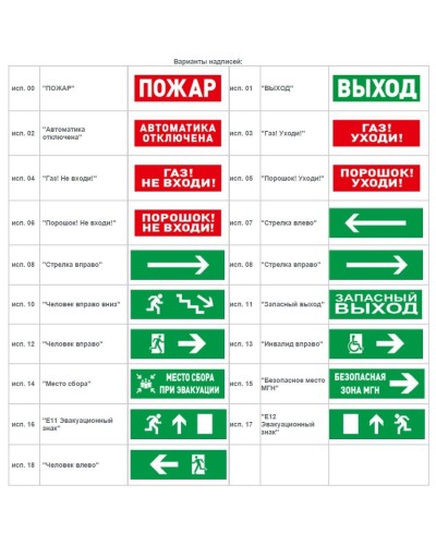 С2000-ОСТ исп.18 Человек влево. Оповещатель световой адресный. Болид в Чите