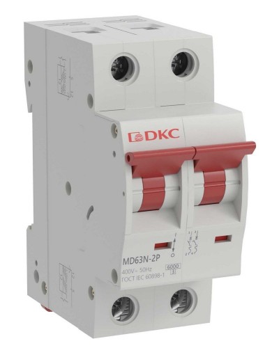 YON max MD63N 2P 6А 6кА C (MD63N-2PC6). Автоматический выключатель. ДКС в Чите