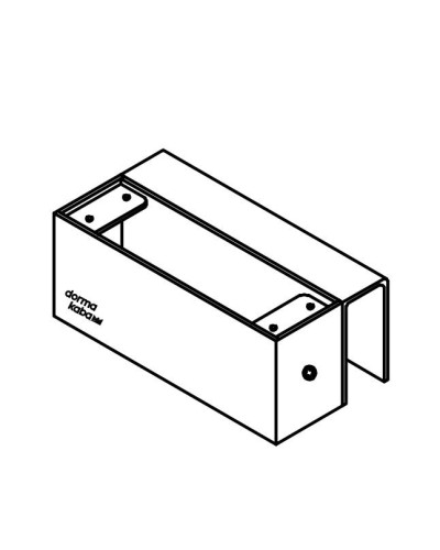 DBA-101 Glass Comfort. Комплект монтажный для цельностеклянной створки, для совместной работы с замком DB100.. dormakaba в Чите
