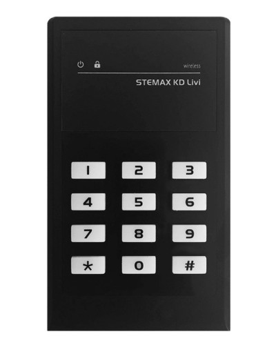 STEMAX KD Livi (черный). Беспроводная кнопочная кодовая панель. Стелс НПП в Чите