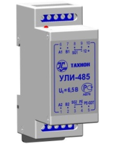 УЛИ-485. Удлинитель (повторитель) линий интерфейса RS-485.. Тахион в Чите
