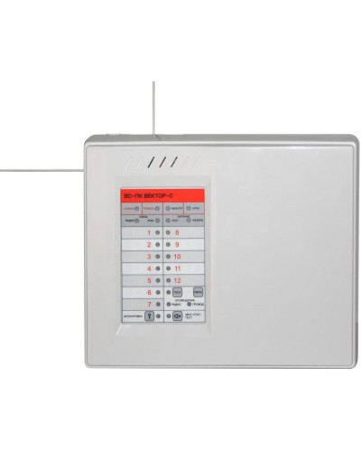 ВС-ПК ВЕКТОР-С (Wi-Fi + GE (GSM+Ethernet)). Прибор приемно-контрольный и управления охранно-пожарный адресный радиоканальный со встроенным коммуникатором GSM. Версет в Чите